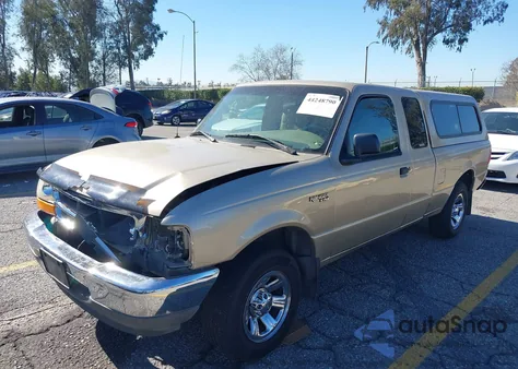 2000 Ford Ranger Xl/Xlt из США, поврежденный, VIN 1FTYR14V0YTA26838